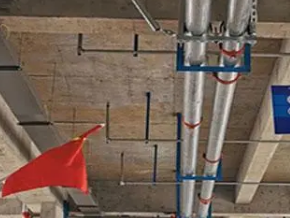陵城管廊支架的安装方法